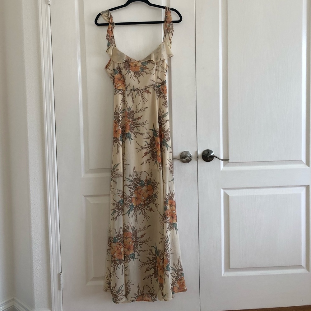 Maxi Open Back Dress